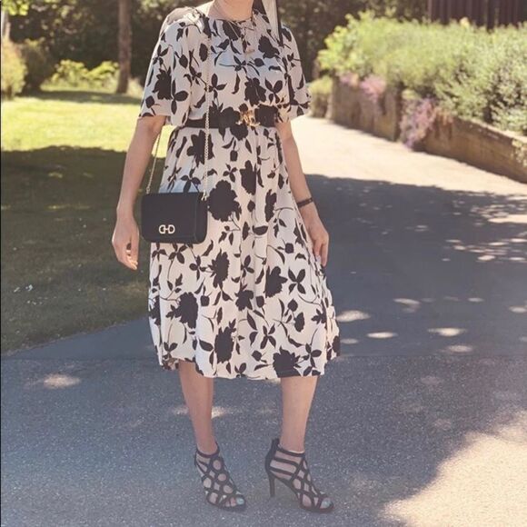 Viscose calf length dress by H&M - Picture 4 of 10